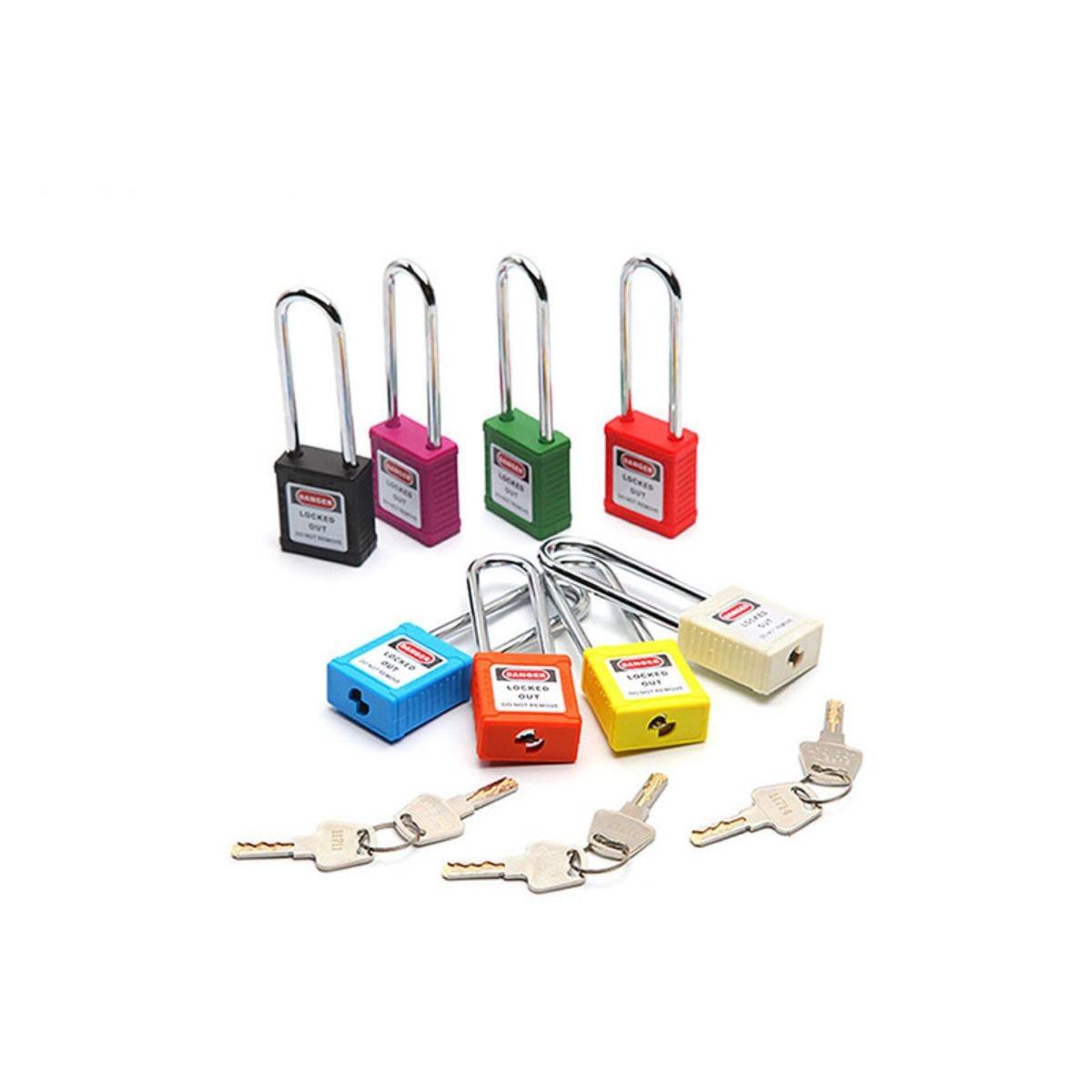 Cadenas de sécurité industrielle 76 mm ACIER INOXYDABLE – Image 4