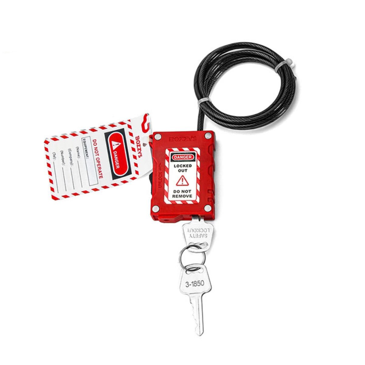 Cadenas de Verrouillage a câble Réglable – Image 6