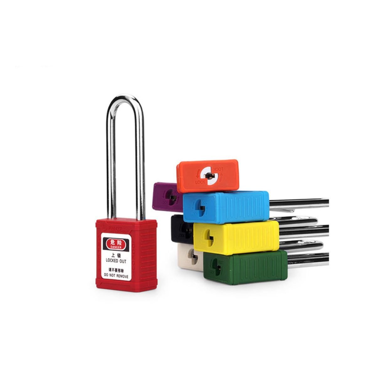 Cadenas de sécurité industrielle 76 mm ACIER INOXYDABLE – Image 3