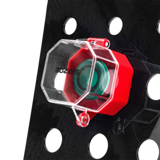 Couvercle de sécurité à bouton-poussoir