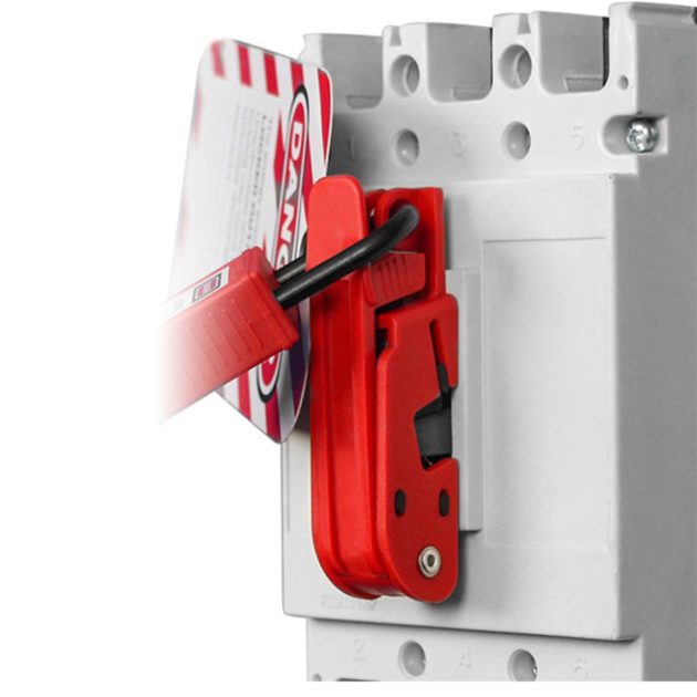 Verrouillage serré du disjoncteur à poignée isolante en nylon