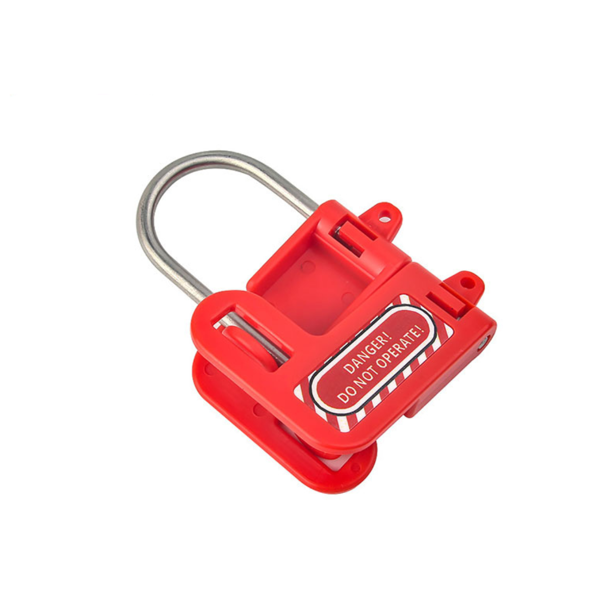 Mors de verrouillage avec poignée en plastique rouge PZ-M34 – Image 4