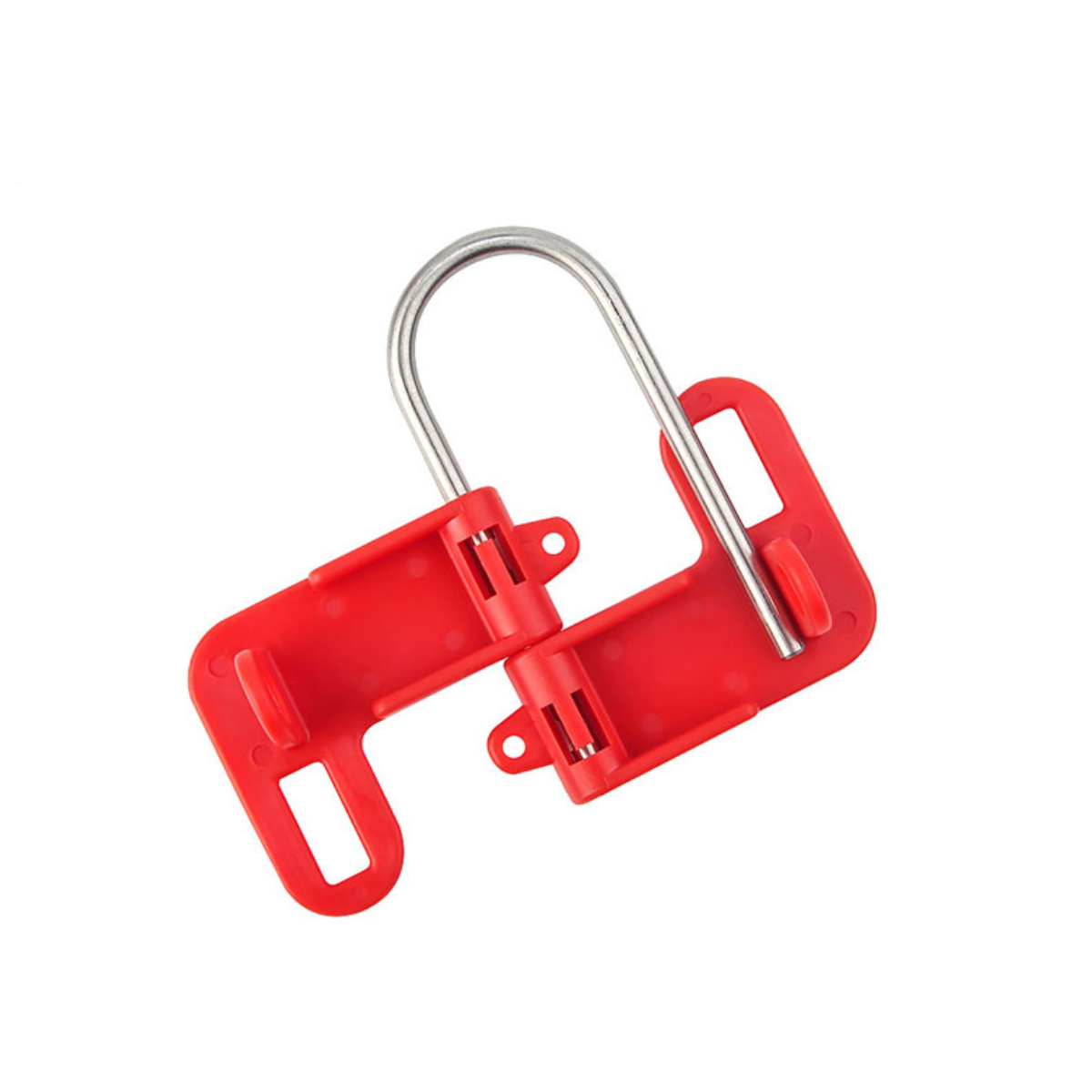 Mors de verrouillage avec poignée en plastique rouge PZ-M34 – Image 2