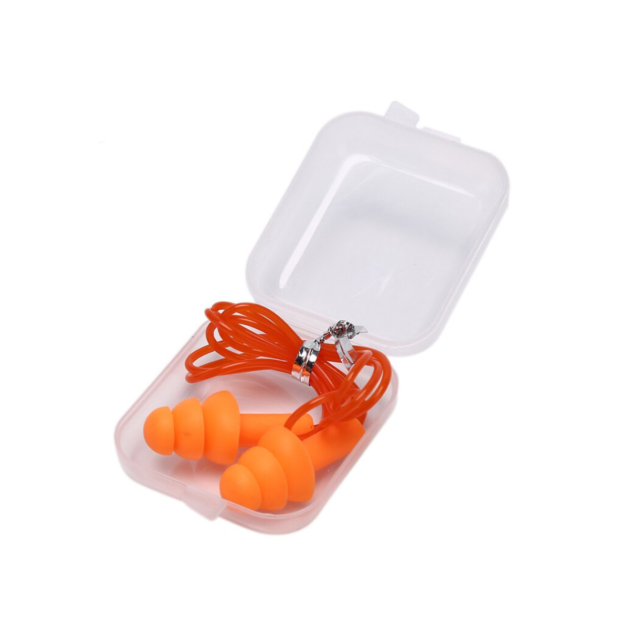 Bouchons d'oreille en Silicone, Réutilisables