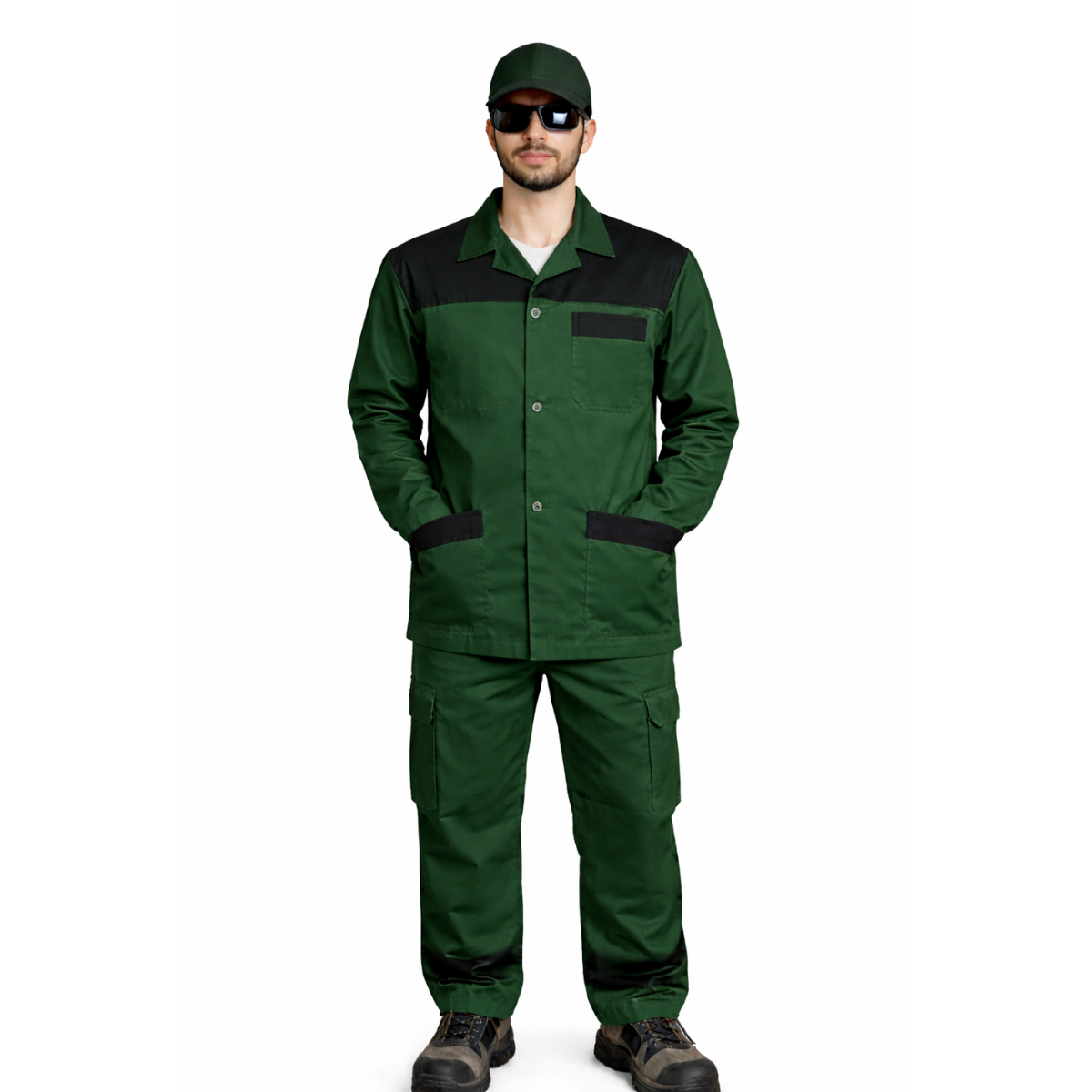 Veste & Pantalon en serge environnement – Image 2