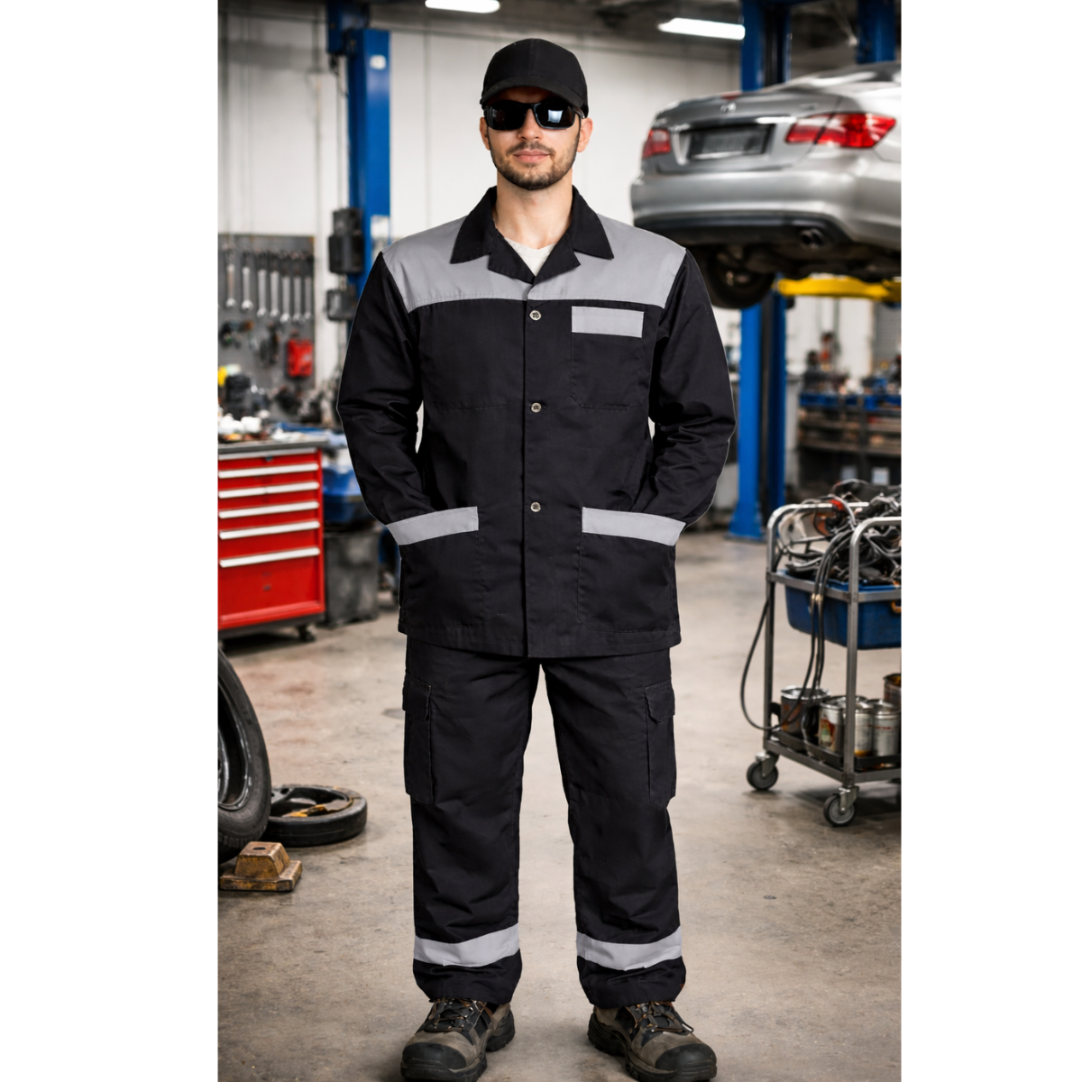 Veste & Pantalon en serge bico mecanique – Image 5