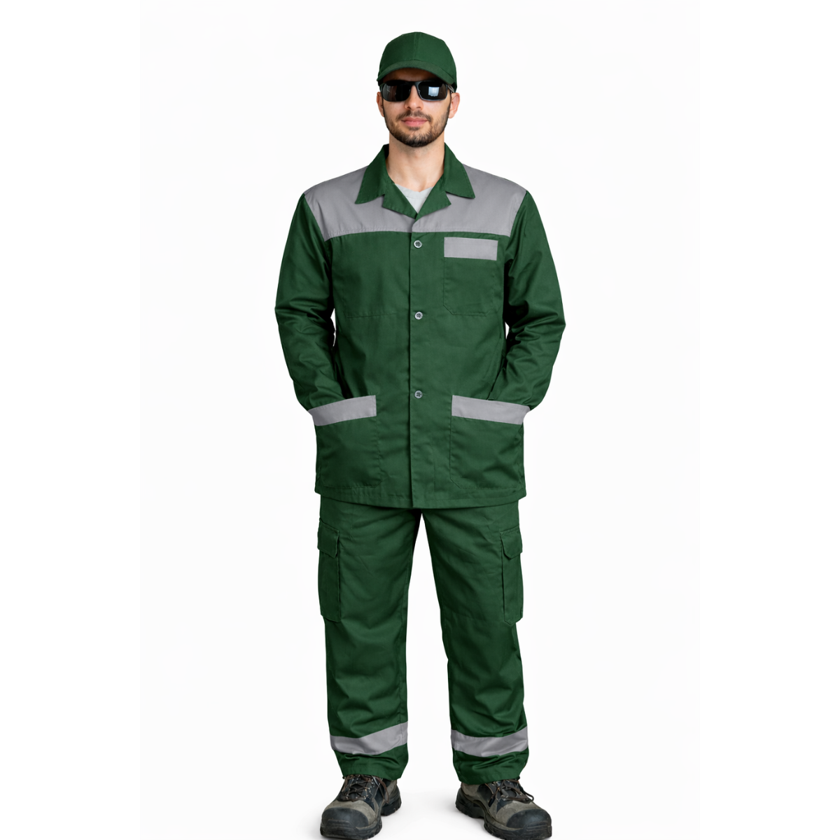 Veste & Pantalon en serge environnement – Image 3