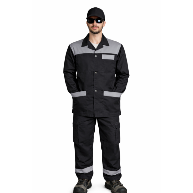 Veste & Pantalon en serge bico mecanique