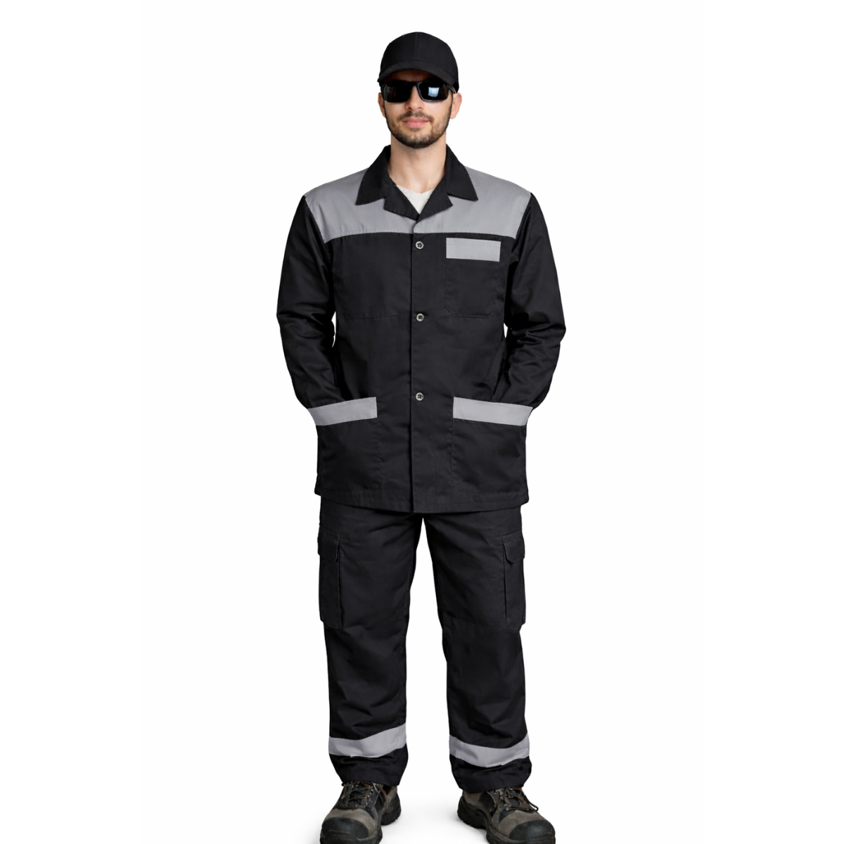 Veste & Pantalon en serge bico mecanique